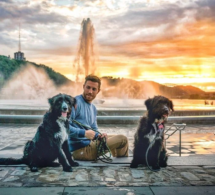 Путешественник спас двух щенков и их фото из путешествий тронут каждого - фото 365724
