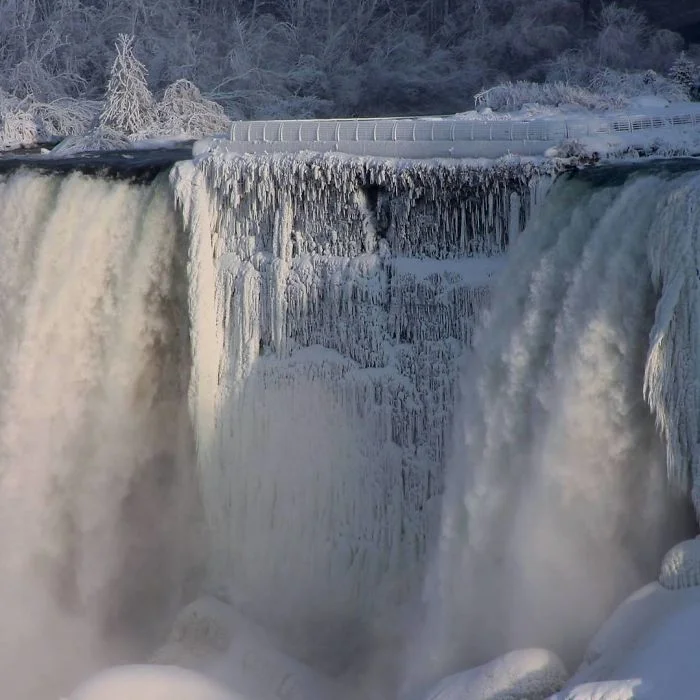 Ніагарський водоспад замерз, і це видовище приголомшує - фото 361200
