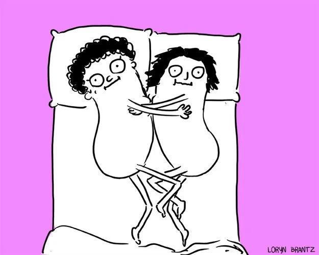 Секс в браке: очень смешной комикс о том, как это происходит - фото 362117