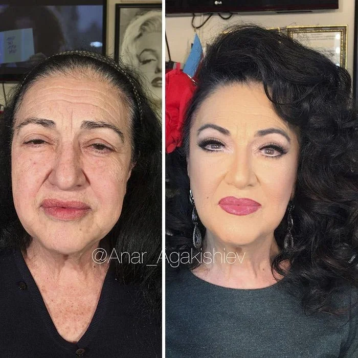 Невероятные превращения женщин с помощью макияжа, в которые трудно поверить - фото 362282
