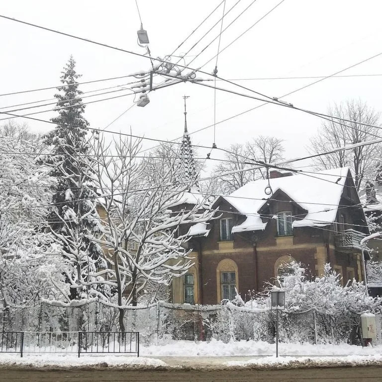 Львів замело снігом, і такої фантастичної зими ви давно не бачили - фото 366993