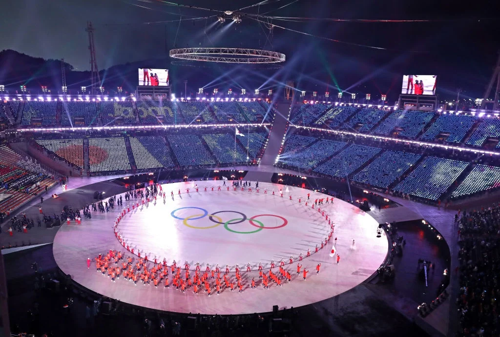Зимние Олимпийские игры-2018: зрелищные фото с открытия спортивных соревнований - фото 368258