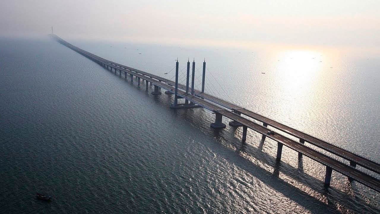 В Китае построили самый длинный мост в мире, и вот, как выглядит это чудо архитектуры - фото 371742