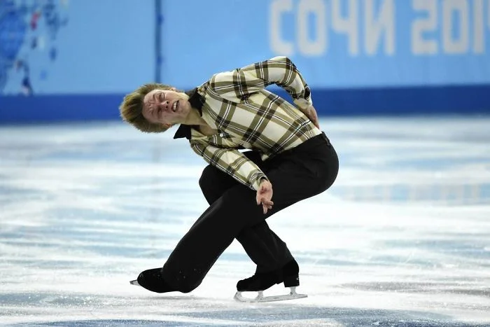 Кривляки: очень смешные лица олимпийских фигуристов во время выступлений - фото 368666