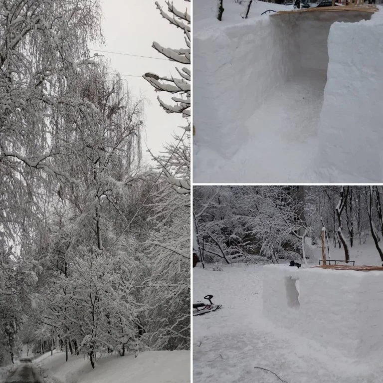 Львів замело снігом, і такої фантастичної зими ви давно не бачили - фото 366990