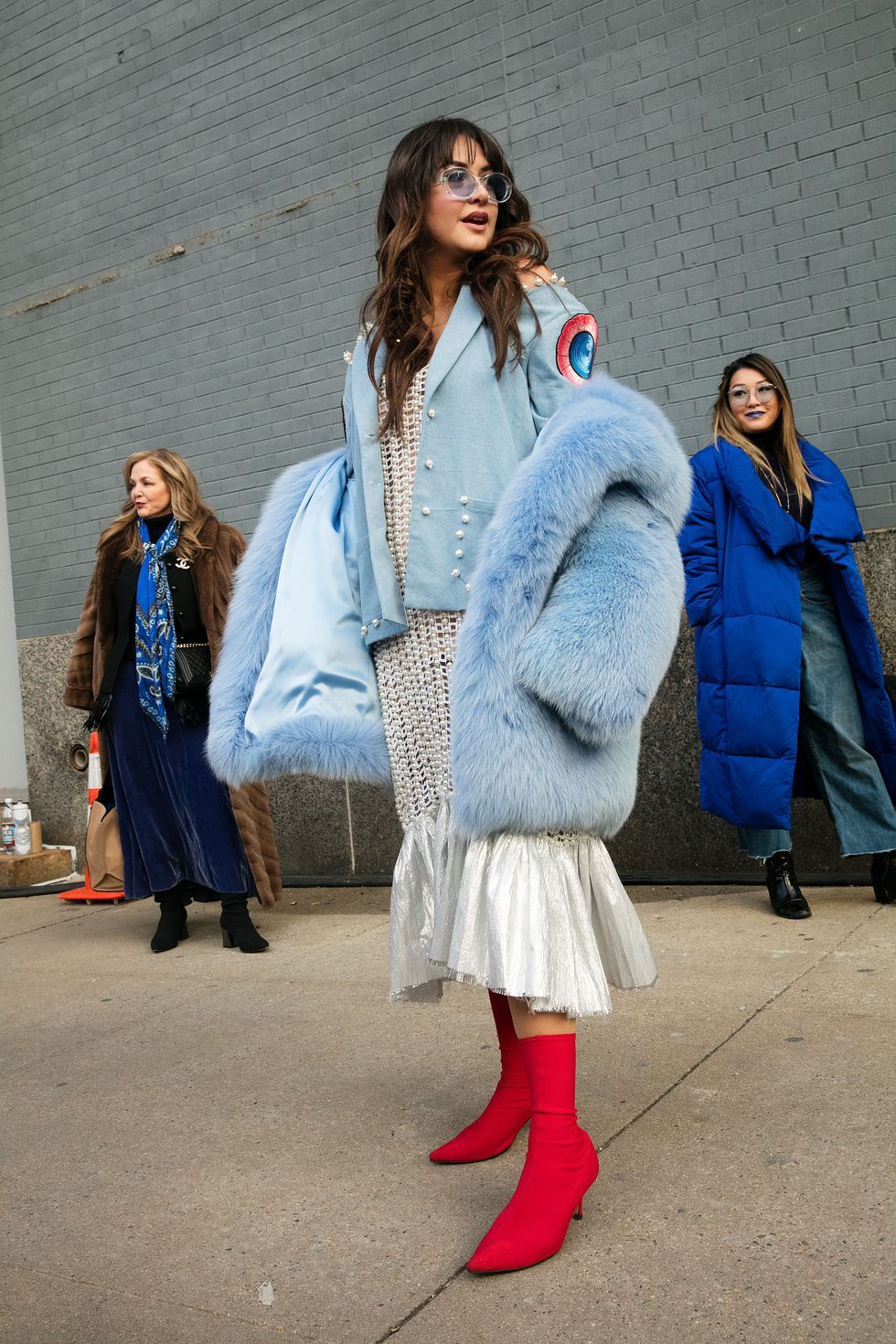 Модный street style с Недели моды в Нью-Йорке, который вам захочется повторить - 368377 Модный street style с Недели моды в Нью-Йорке, который вам захочется повторить - фото 368377