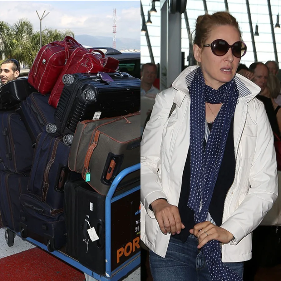 Дама с чемоданом: сколько багажа возят с собой знаменитости - фото 367809