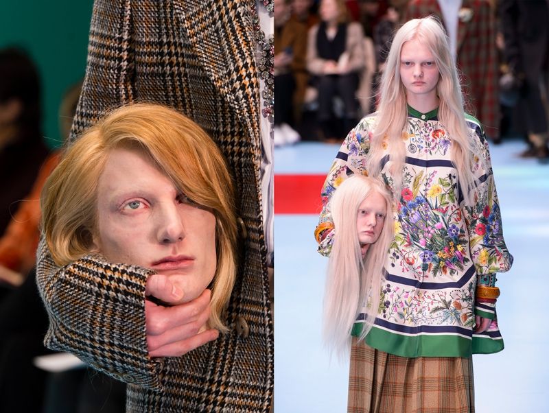 Ответ Gucci: сеть взорвали курьезные снимки людей, которые держат голову на руках - фото 371805