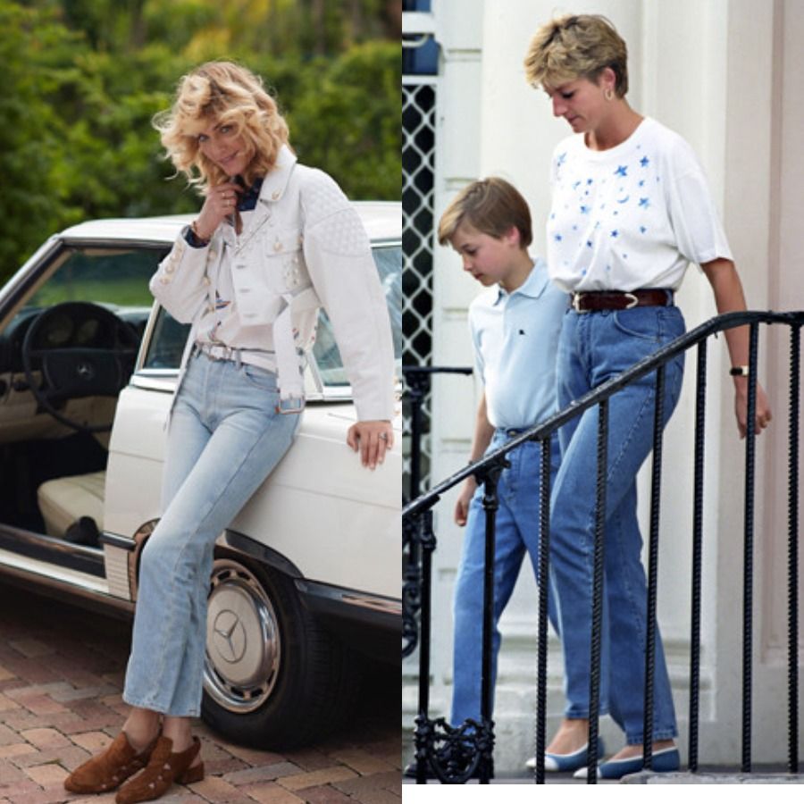 Современная леди Ди: 43-летняя модель повторила известные образы принцессы Уэльской - 368986 Современная леди Ди: 43-летняя модель повторила известные образы принцессы Уэльской - фото 368986