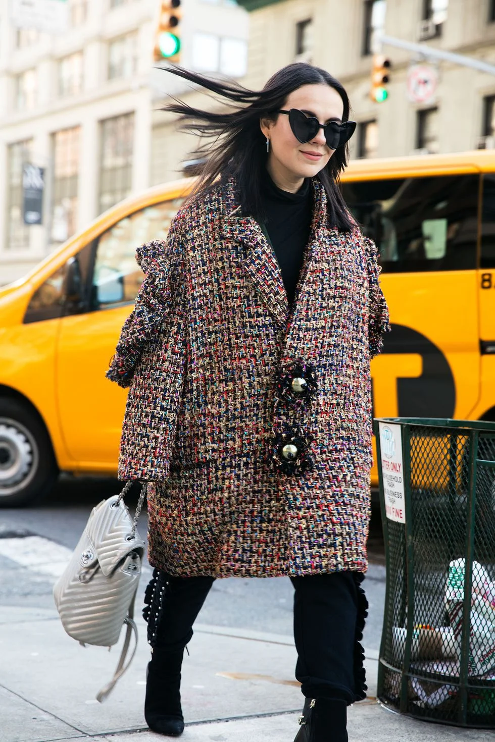 Модный street style с Недели моды в Нью-Йорке, который вам захочется повторить - фото 368383