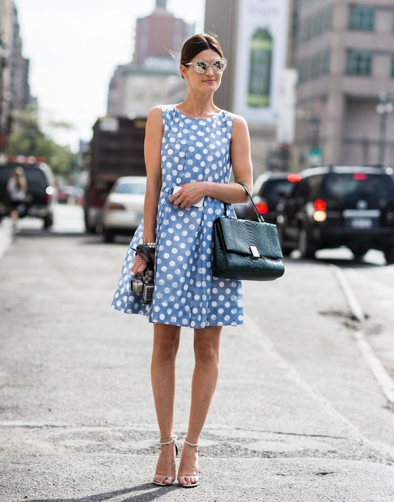 В крапинку: хит весеннего сезона - принт polka dot - фото 375238