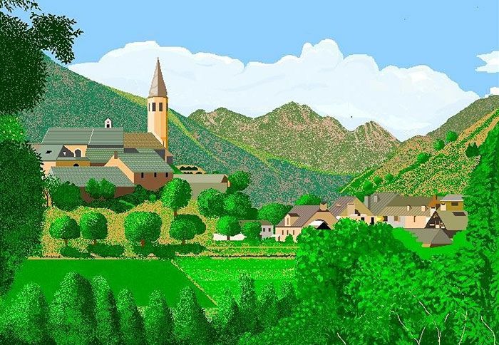 87-летняя бабуля чихала на пенсию, она рисует невероятные картины в Microsoft Paint - 375556 87-летняя бабуля чихала на пенсию, она рисует невероятные картины в Microsoft Paint - фото 375556