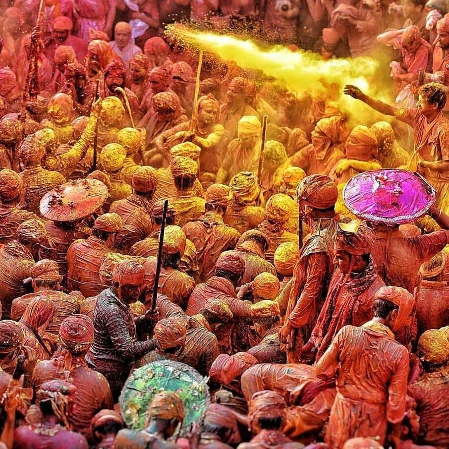 Свято Холі 2018 в Індії - фото 372987