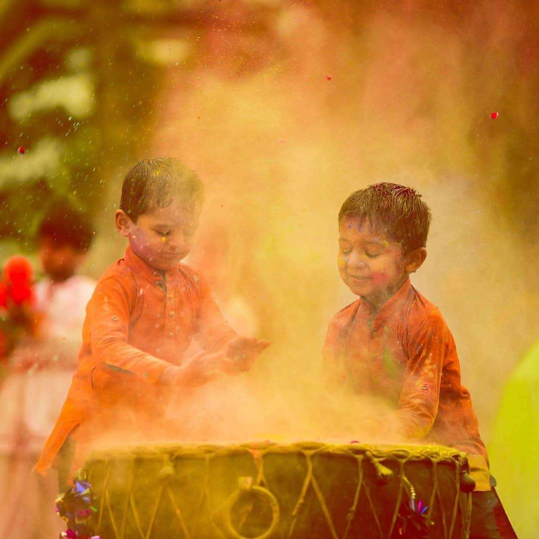 Свято Холі 2018 в Індії - фото 372976