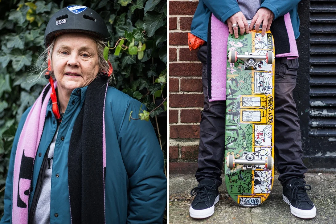 Классная 64-летняя бабушка катается на скейте и выглядит круче, чем ты - фото 372685