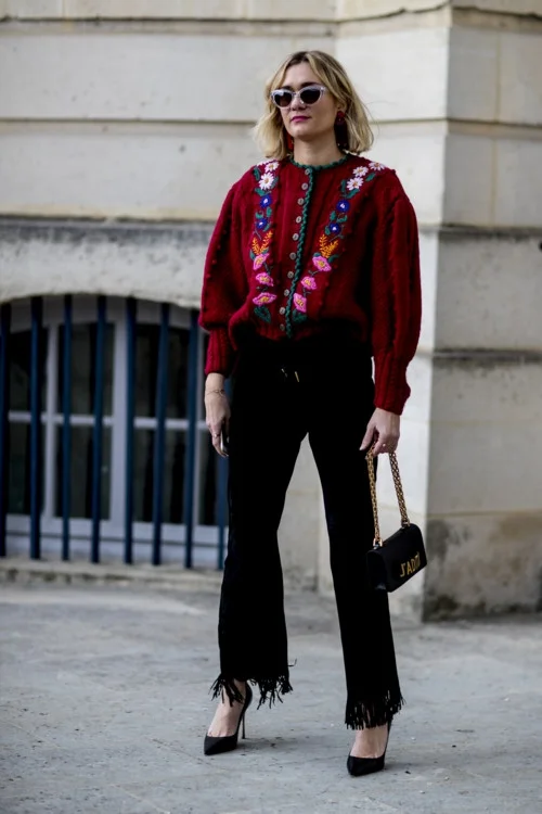 Французький шарм: стильні вуличні луки на Тижні моди в Парижі - фото 372848