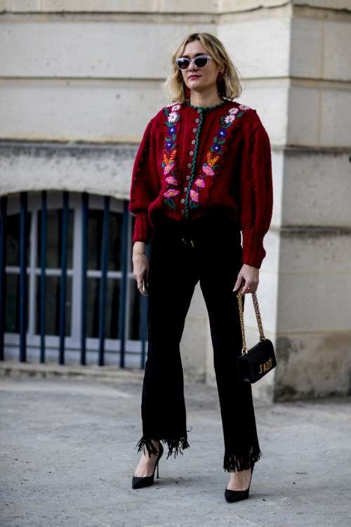 Французский шарм: стильные уличные луки на Неделе моды в Париже - фото 372848