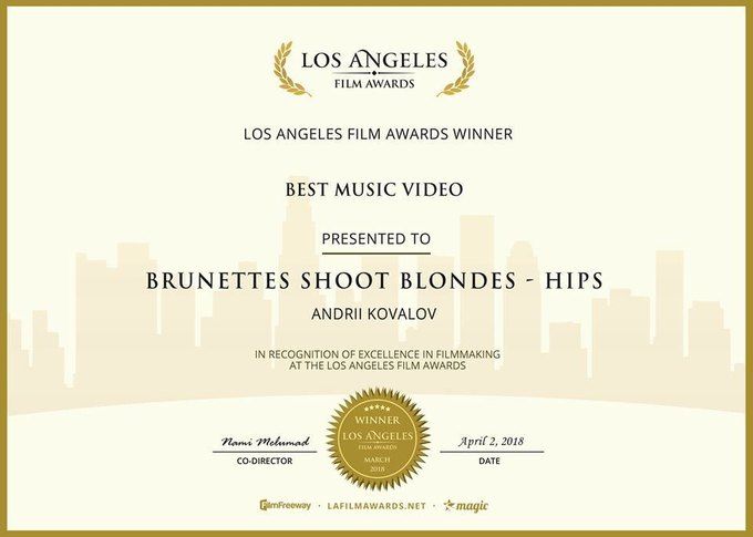 Клип украинской группы Brunettes Shoot Blondes победил на международном конкурсе - фото 378455