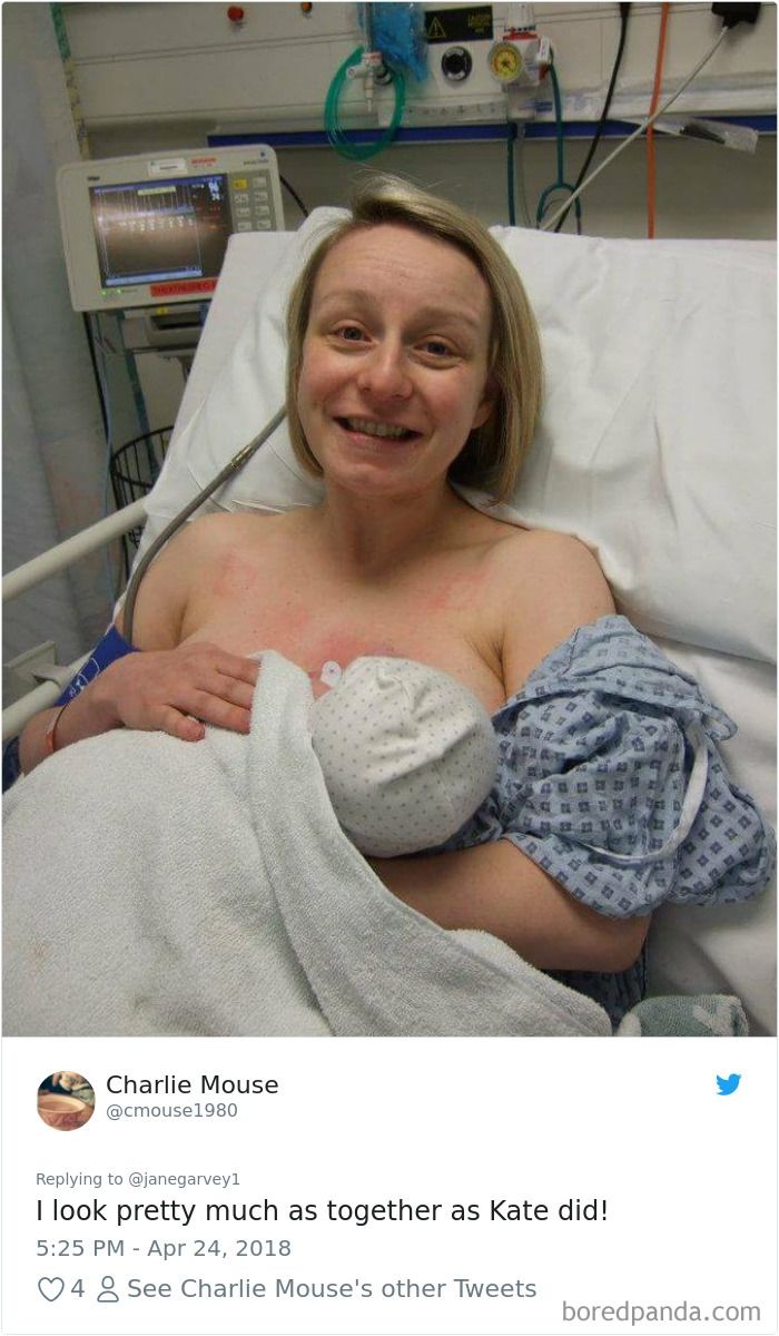 Пародии дня: женщины высмеяли идеальный вид Кейт Миддлтон после родов - фото 381684