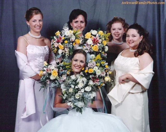 Непутевые свадебные фото, которые стыдно показать друзьям и родным - фото 383121