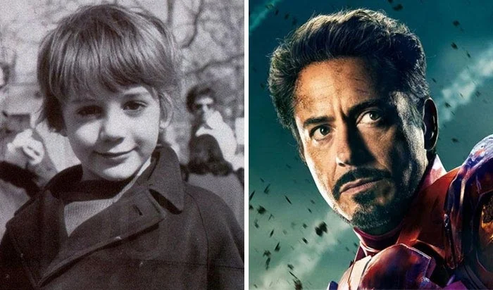 Тогда и сейчас: как выглядели в детстве актеры популярного фильма 'Мстители' - фото 385722