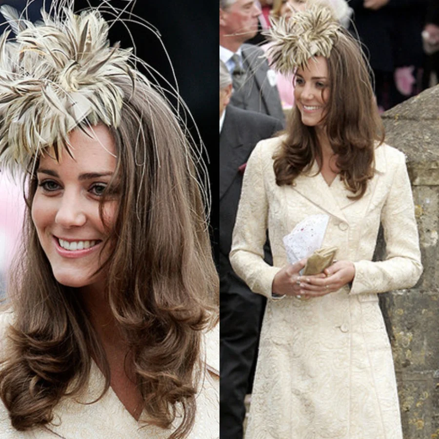 12 дивних капелюшків від членів королівських родин, які вони обожнюють одягати на весілля - фото 383578