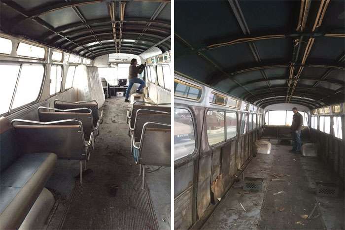 Дівчина витратила 3 роки, але перетворила старий автобус на крутий будинок - фото 389944