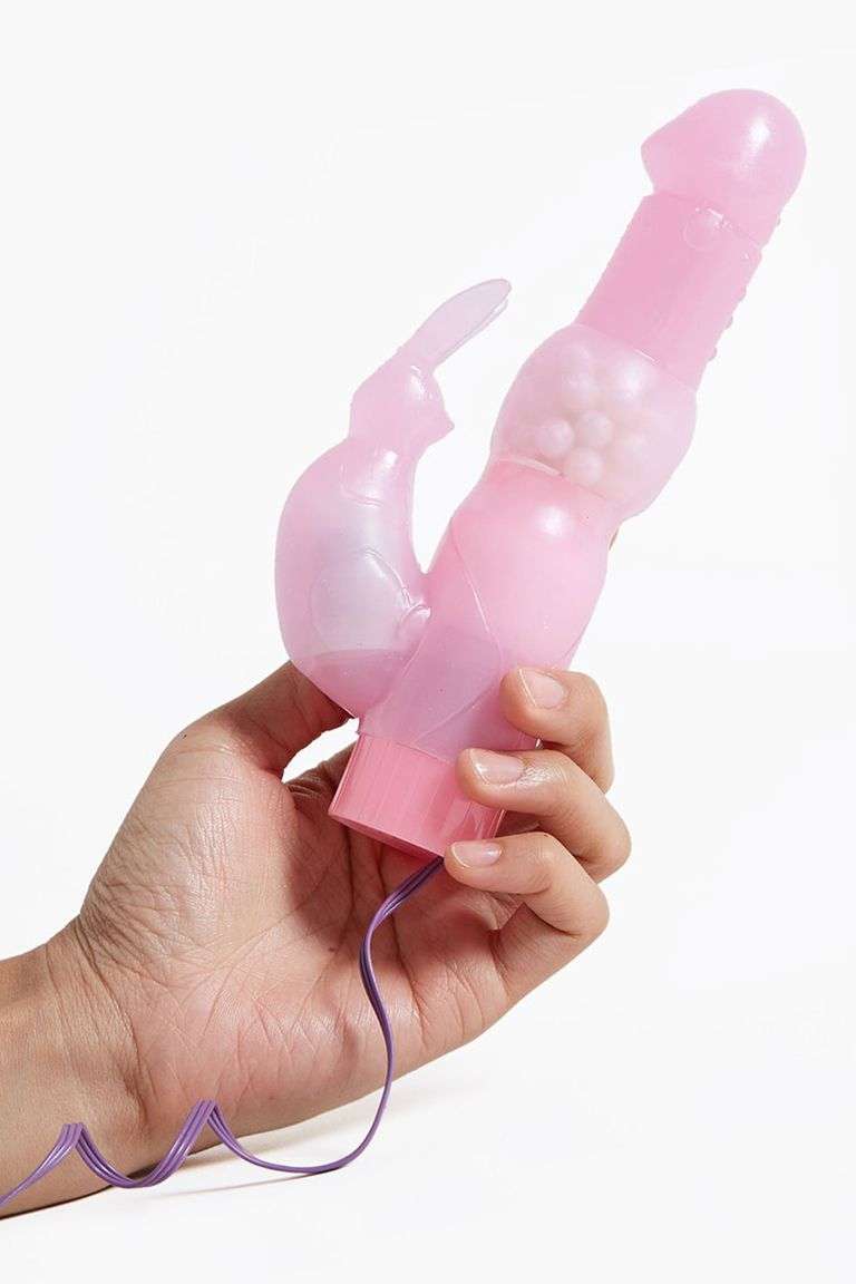 Вибратор-кролик - очень милая игрушки для очень взрослых развлечений - фото 387534