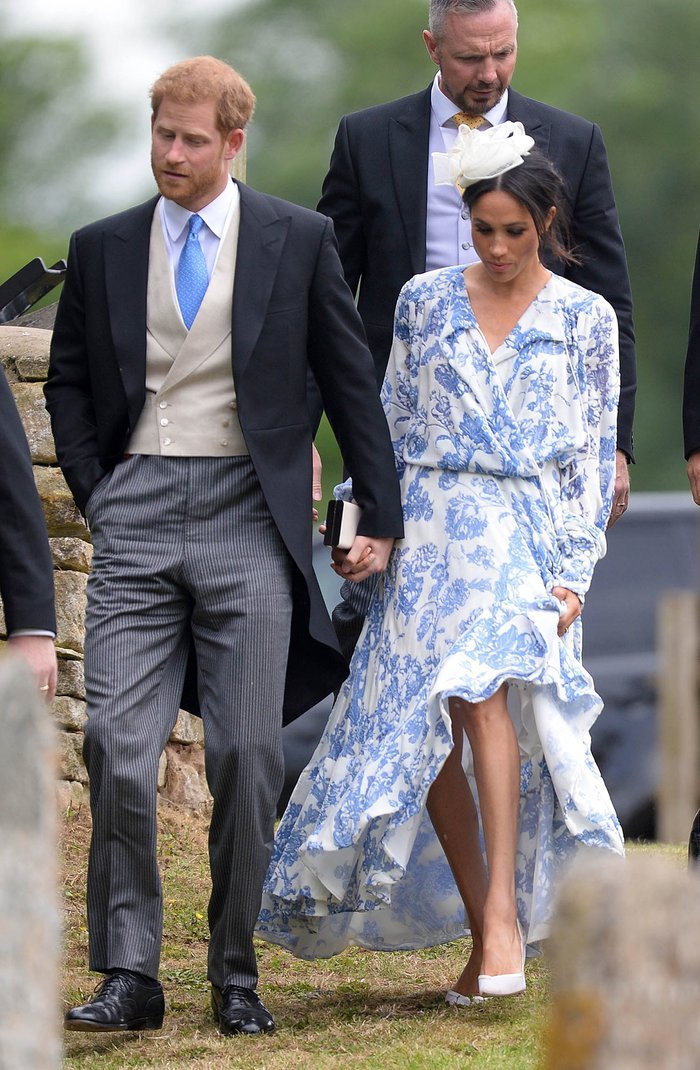 Новий вихід: принц Гаррі та Меган Маркл на весіллі племінниці принцеси Діани - фото 389352