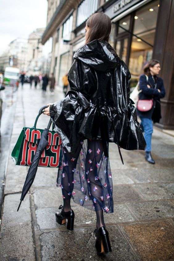 Что нам дождь: стильные дождевики, которые защитят модниц от непогоды - фото 394697