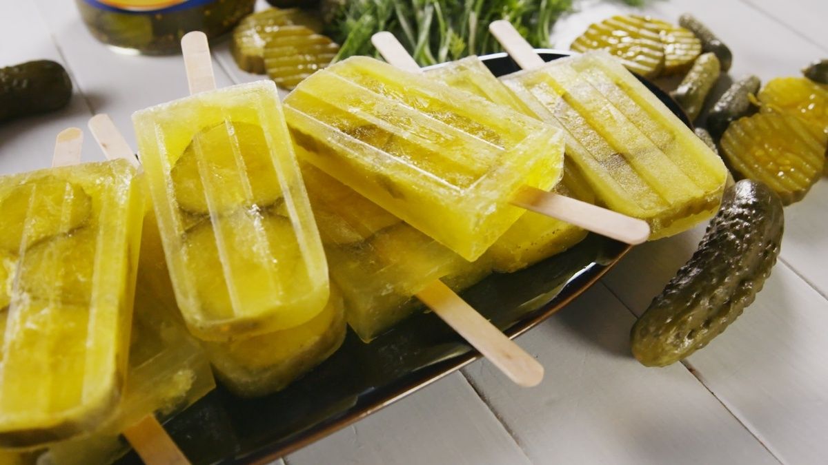 Мороженое из маринованных огурцов - летняя вкусняшка для гурманов или извращенцев - фото 396658