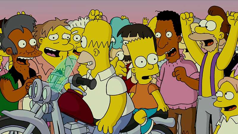 Вскоре мир увидит второй полнометражный мультик The Simpsons Movie - фото 397827