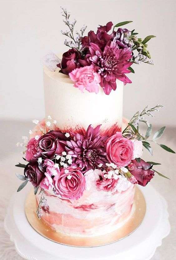 Свадьба 2018: идеальные торты, которые сделают праздник незабываемым и вкусным - фото 399322