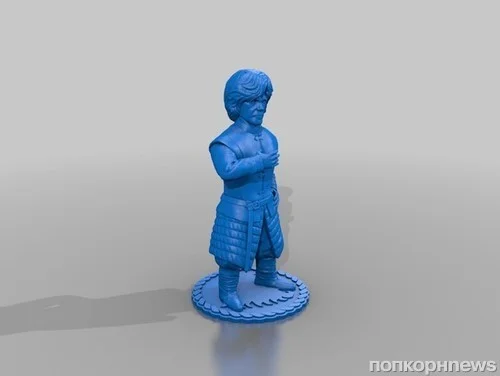 Фанат 'Игры престолов' напечатал героя Питера Динклэйджа на 3D-принтере - фото 399998