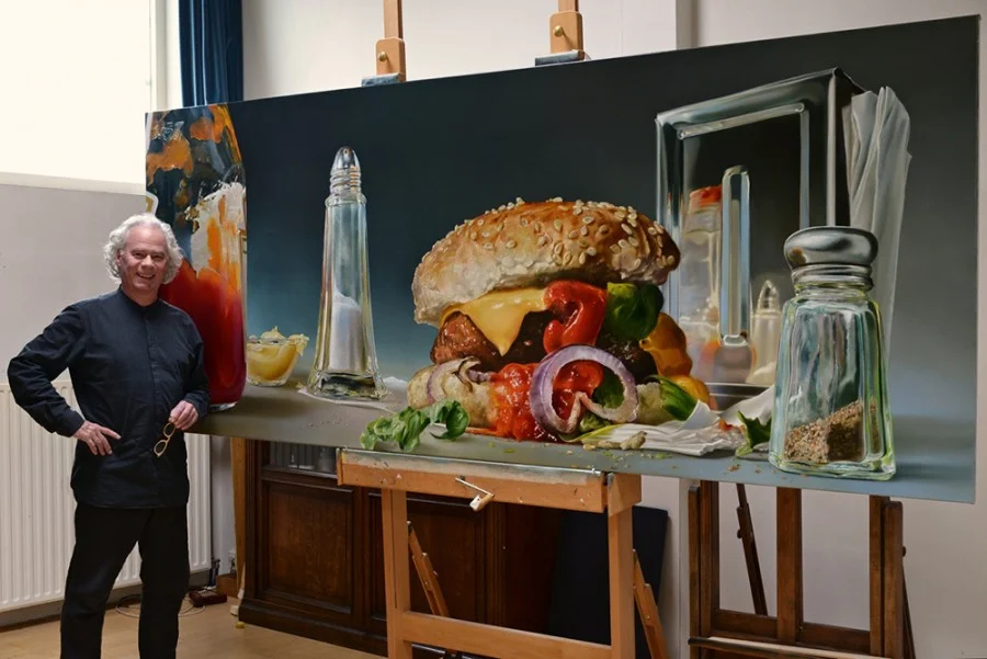 Ты не сможешь устоять и захочешь съесть картины, которые рисует этот голландский художник - фото 400309