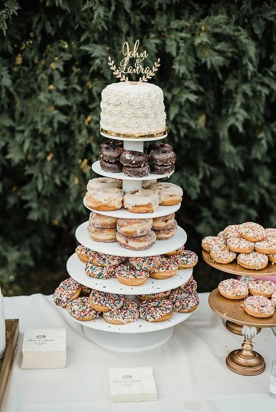 Свадьба 2018: смелые и неординарные торты для современных молодоженов - фото 400913