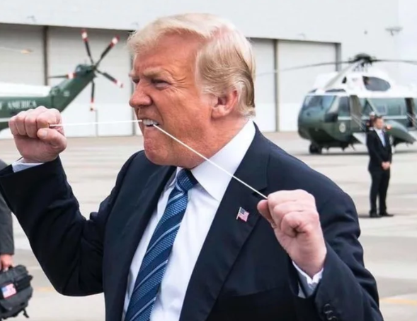 Гидка гримаса Трампа зробила його героєм свіжих мемів - 402965 Гидка гримаса Трампа зробила його героєм свіжих мемів - фото 402965