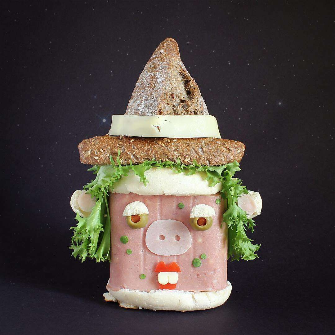 І їсти шкода: талановитий художник створює няшних монстриків із простого хліба - фото 403830