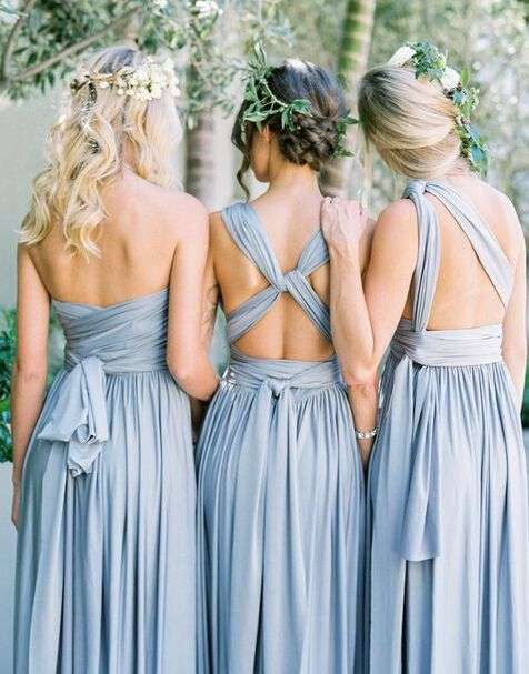 Свадьба 2018: изысканные платья для подруг невесты - фото 404236