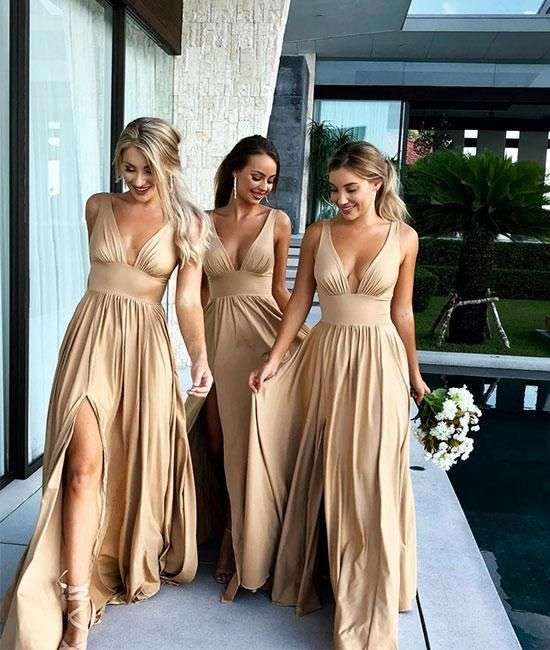 Свадьба 2018: изысканные платья для подруг невесты - фото 404238