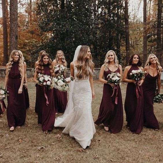 Свадьба 2018: изысканные платья для подруг невесты - фото 404241