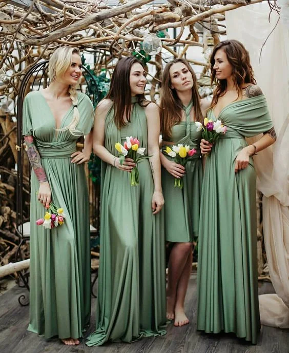 Свадьба 2018: изысканные платья для подруг невесты - фото 404242