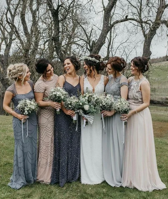 Свадьба 2018: изысканные платья для подруг невесты - фото 404246