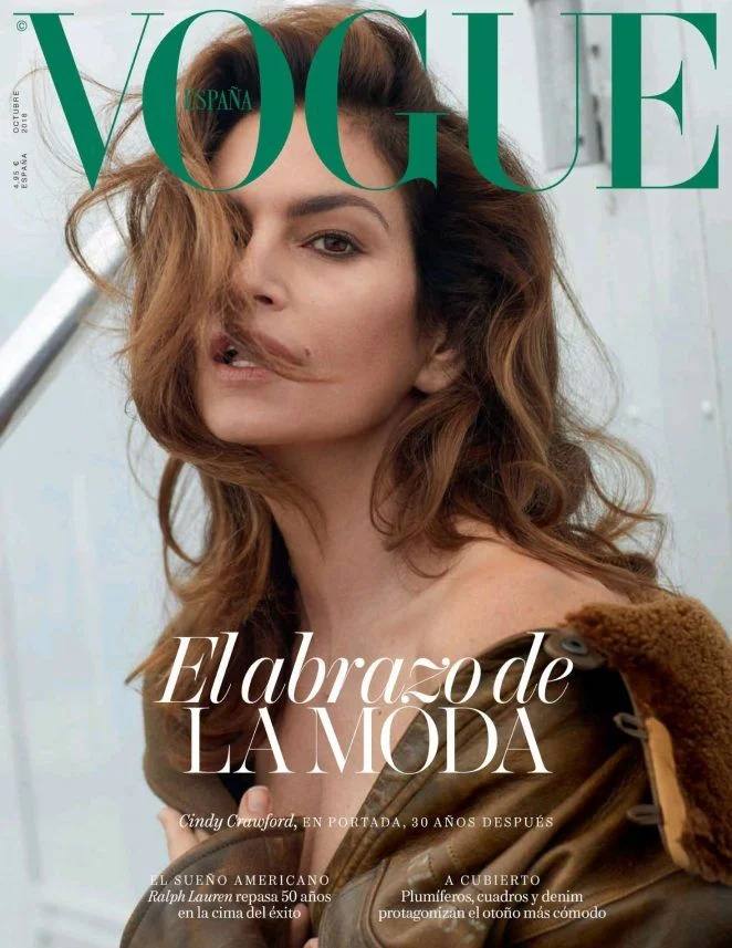 Легендарна Сінді Кроуфорд знялась у розкішній фотосесії для Vogue - фото 405006