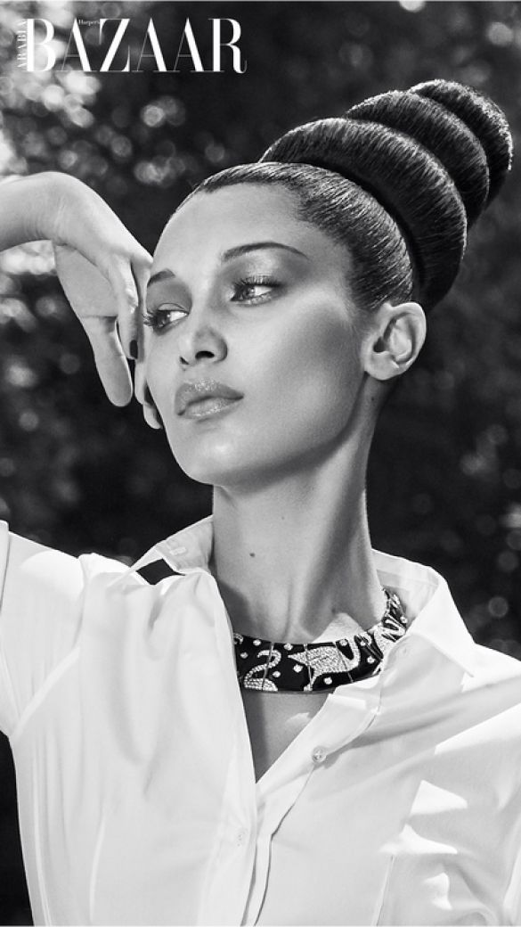 Белла Хадид перевоплотилась в арабскую принцессу для Harper's Bazaar - фото 406318