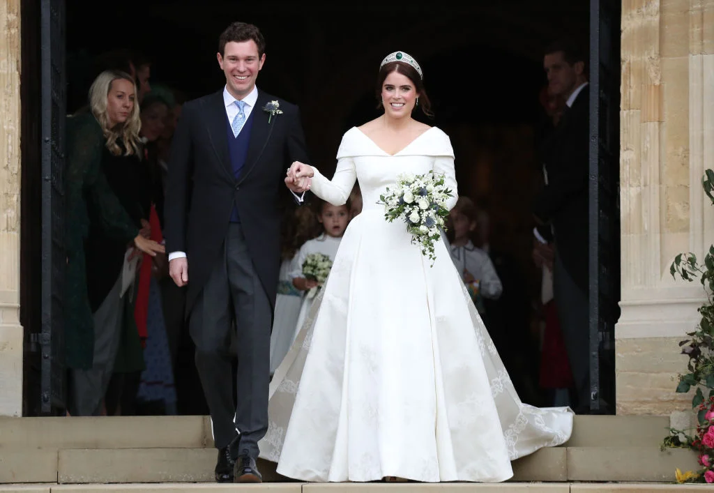 Весілля принцеси Євгенії і Джека Бруксбенка - перші фото подружжя - фото 408020