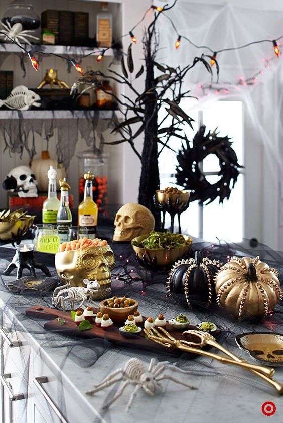 Хэллоуин 2020: прикольные идеи для декора стола - фото 408328