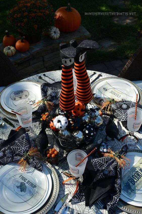 Хэллоуин 2020: прикольные идеи для декора стола - фото 408329