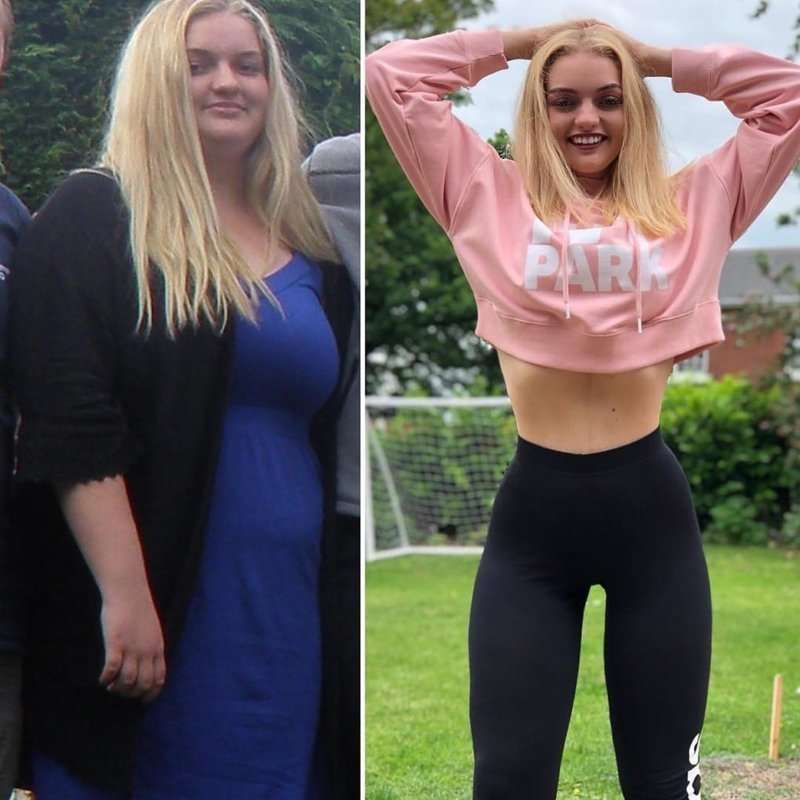 Все в жизни возможно: девушка, которая весила 127 килограмм, изменилась до неузнаваемости - фото 411553