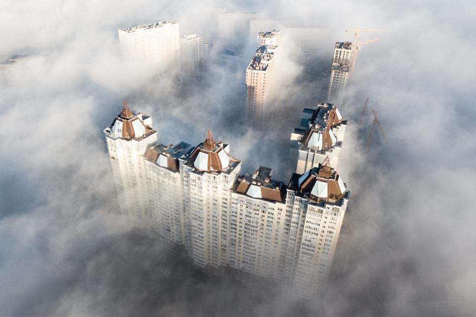 Осенний Киев в тумане: магические фото украинского фотографа - фото 411757